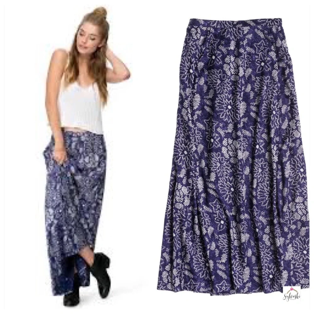 🔥Roxy Juniors Bring Me Back Smocked Woven Skirt NWT - Picture 2 of 8